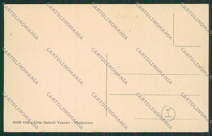 Firenze Pontassieve cartolina QQ2379 – retro