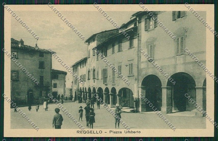 Firenze Reggello cartolina QQ2381 – fronte