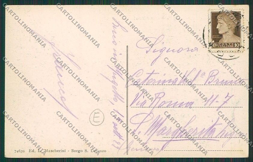 Firenze Scarperia Gregge cartolina QQ2396 – retro