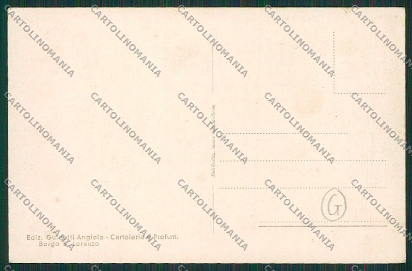 Firenze Scarperia cartolina QQ2399 – retro