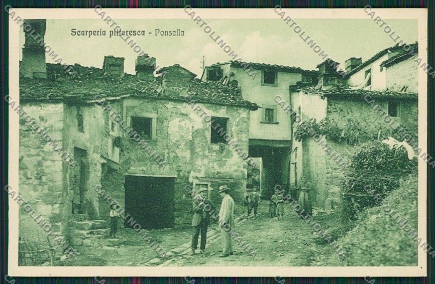 Firenze Scarperia Ponsalla cartolina QQ2401 – fronte