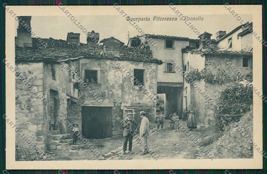 Firenze Scarperia Ponsalla cartolina QQ2405 – fronte