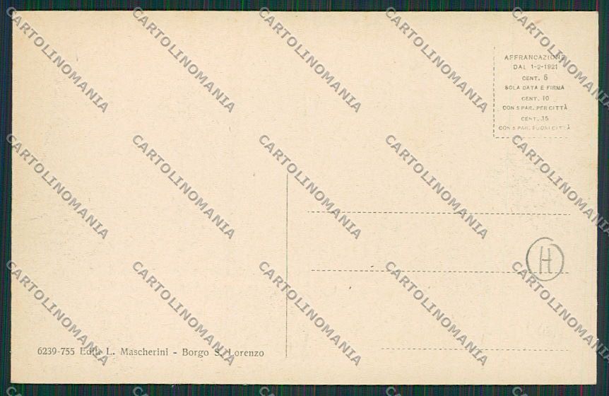 Firenze Scarperia Ponsalla cartolina QQ2405 – retro