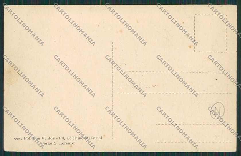Firenze Scarperia cartolina QQ2407 – retro