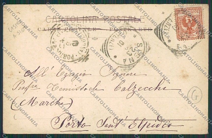 Firenze Signa cartolina QQ2413 – retro