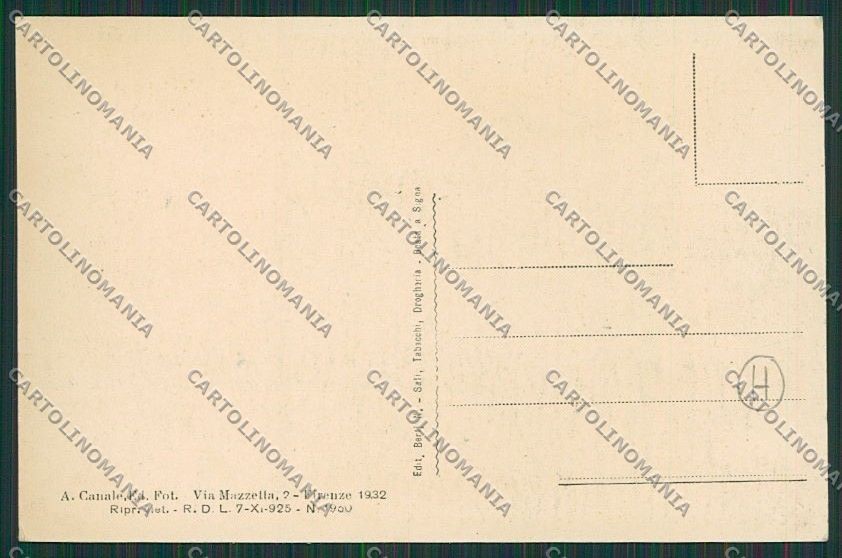 Firenze Signa cartolina QQ2416 – retro