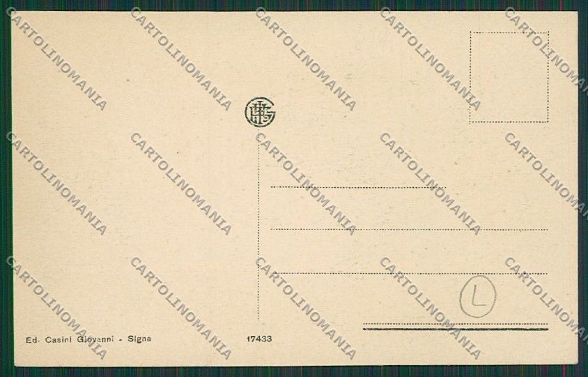 Firenze Signa cartolina QQ2418 – retro