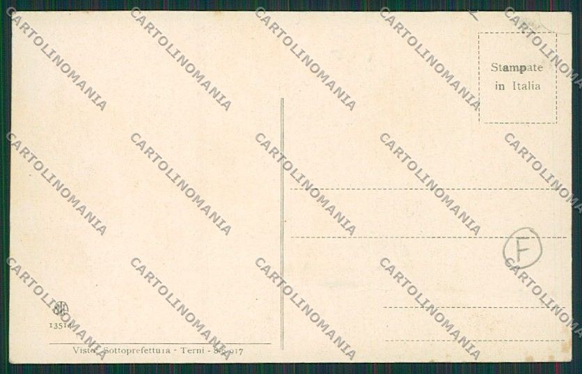 Firenze Vallombrosa Macinaia PIEGA cartolina QQ2430 – retro