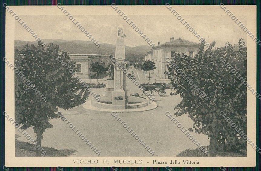 Firenze Vicchio cartolina QQ2441 – fronte