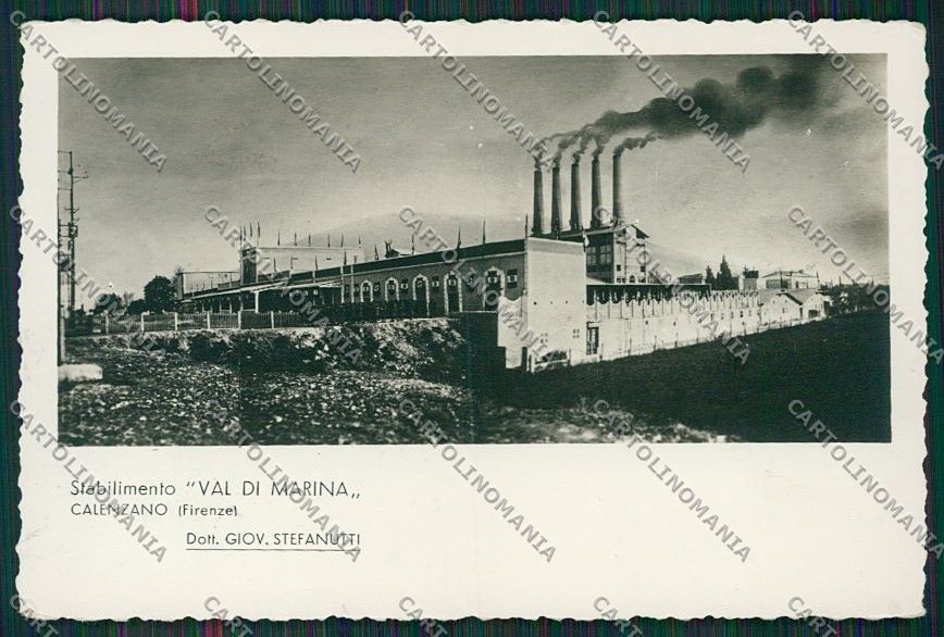Firenze Calenzano Stabilimento Foto cartolina QQ2442 – fronte