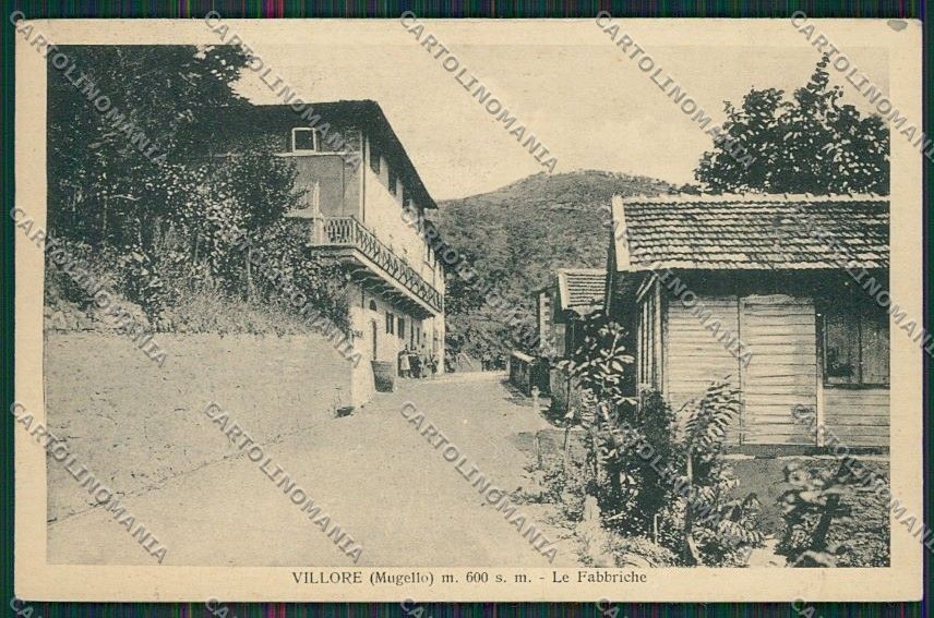 Firenze Vicchio Villore cartolina QQ2449 – fronte