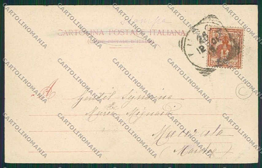 Lucca Città cartolina QQ2457 – retro