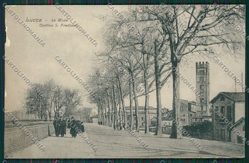Lucca Città ABRASA cartolina QQ2461 – fronte