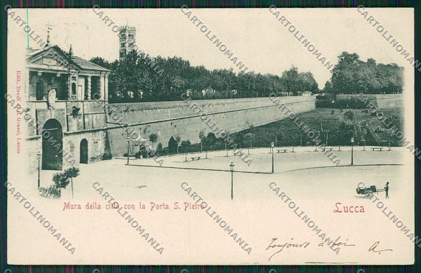 Lucca Città cartolina QQ2463 – fronte