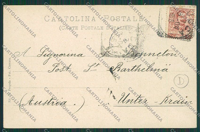 Lucca Città cartolina QQ2476 – retro