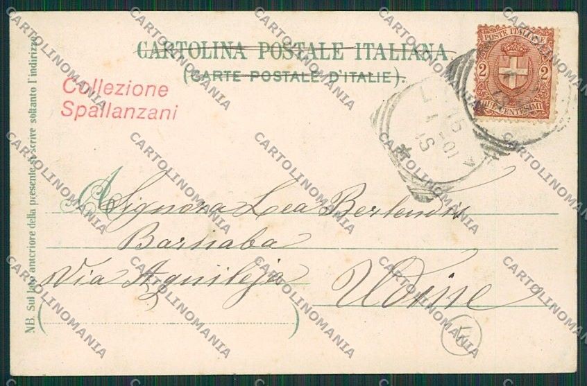 Lucca Città Saluti da cartolina QQ2502 – retro