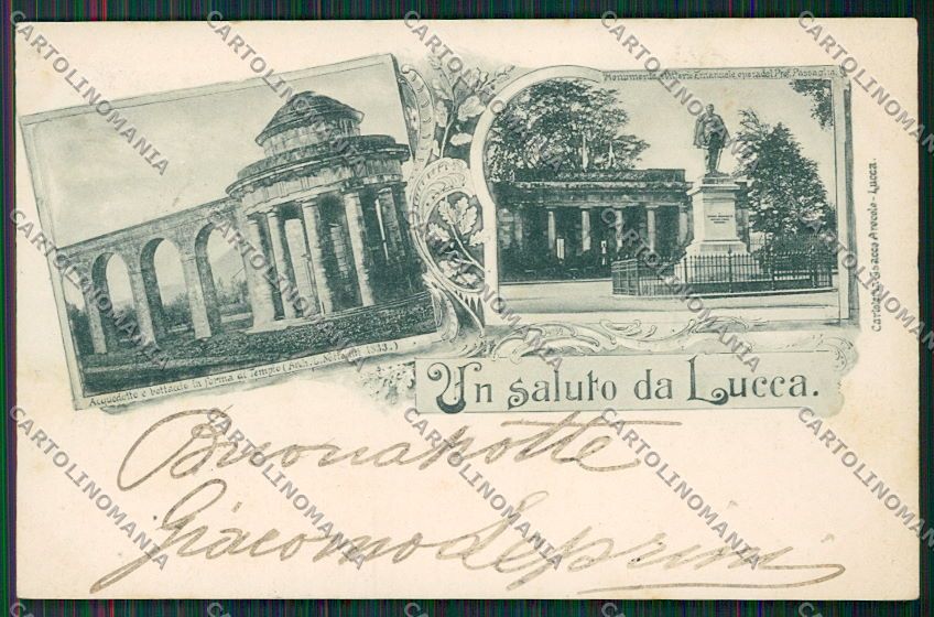Lucca Città Saluti da cartolina QQ2503 – fronte