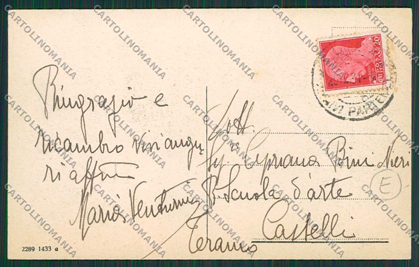 Lucca Città cartolina QQ2506 – retro