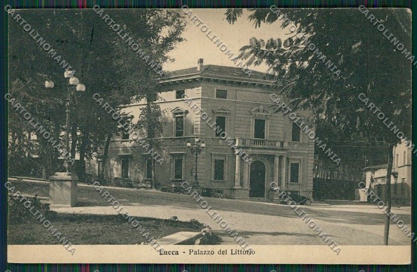 Lucca Città Littorio cartolina QQ2512 – fronte