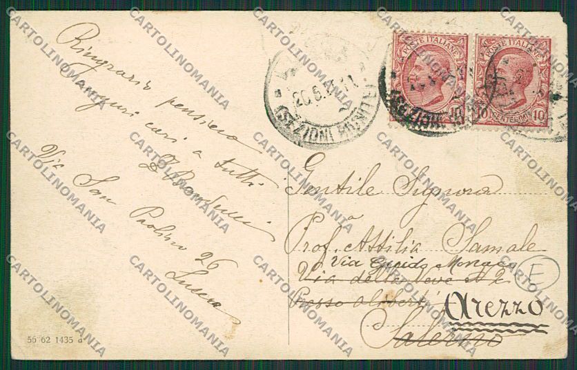 Lucca Città cartolina QQ2524 – retro