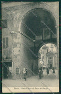 Lucca Città Porta Borgo cartolina QQ2525 – fronte