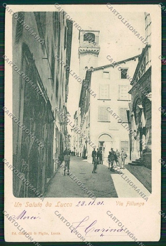 Lucca Città cartolina QQ2537 – fronte