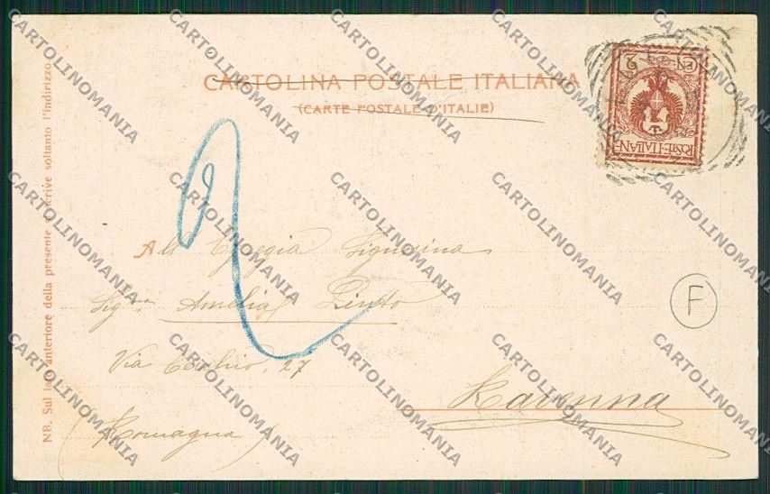 Lucca Città cartolina QQ2540 – retro