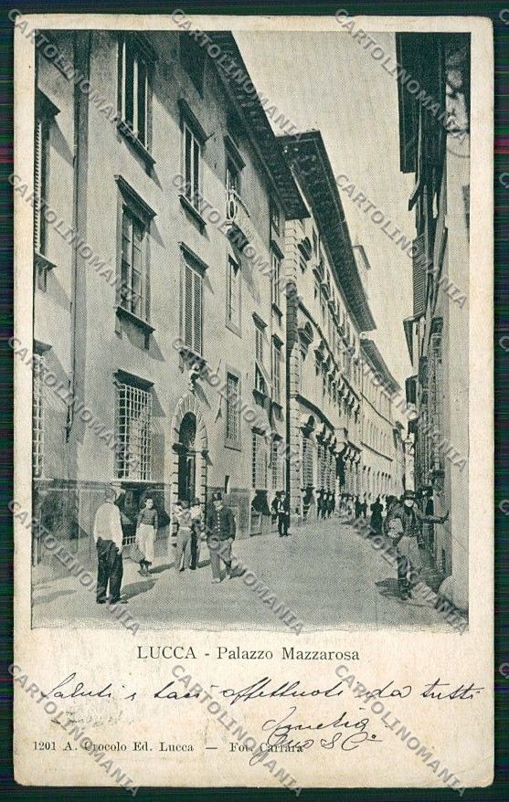 Lucca Città PIEGHINA cartolina QQ2544 – fronte