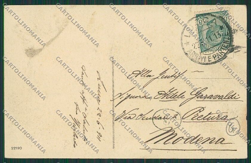 Lucca Città cartolina QQ2545 – retro