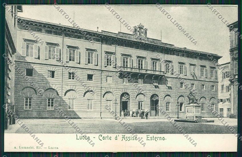 Lucca Città ABRASA cartolina QQ2563 – fronte