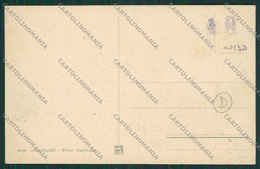 Lucca Città Caserma Militari cartolina QQ2570 – retro
