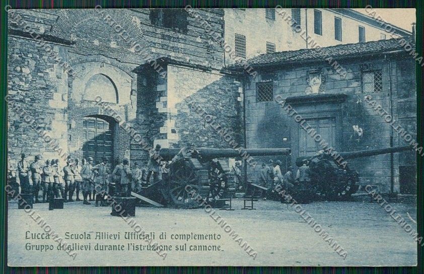 Lucca Città Caserma Militari cartolina QQ2579 – fronte