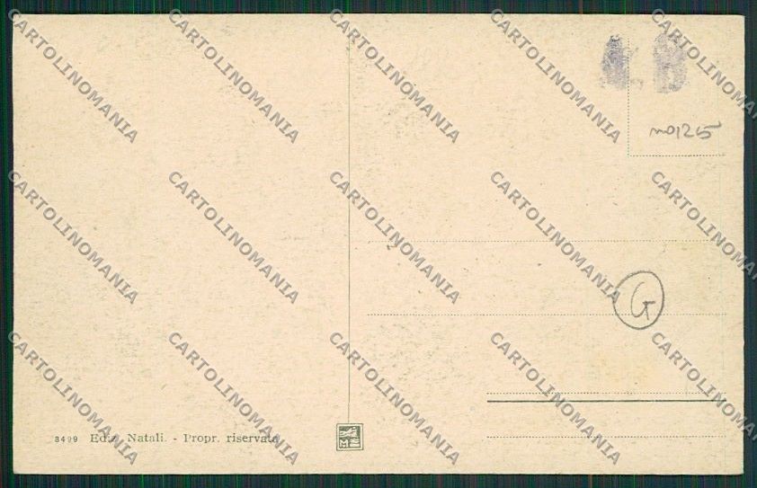 Lucca Città Caserma Militari cartolina QQ2579 – retro