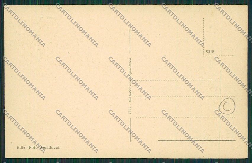 Lucca Borgo a Mozzano cartolina QQ2611 – retro