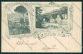 Lucca Borgo a Mozzano Saluti da ABRASA cartolina QQ2614 – fronte