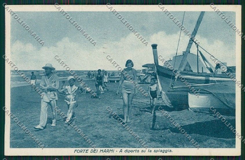 Lucca Forte dei Marmi cartolina QQ2633 – fronte