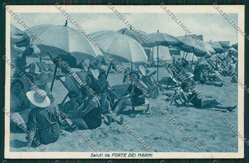 Lucca Forte dei Marmi cartolina QQ2635 – fronte