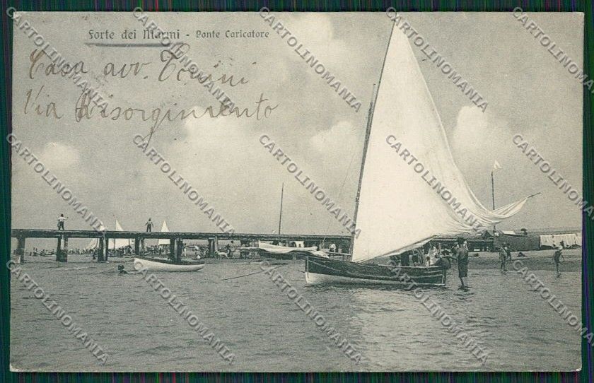 Lucca Forte dei Marmi cartolina QQ2649 – fronte