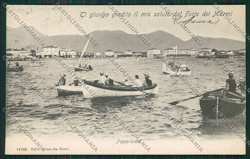 Lucca Forte dei Marmi cartolina QQ2664 – fronte