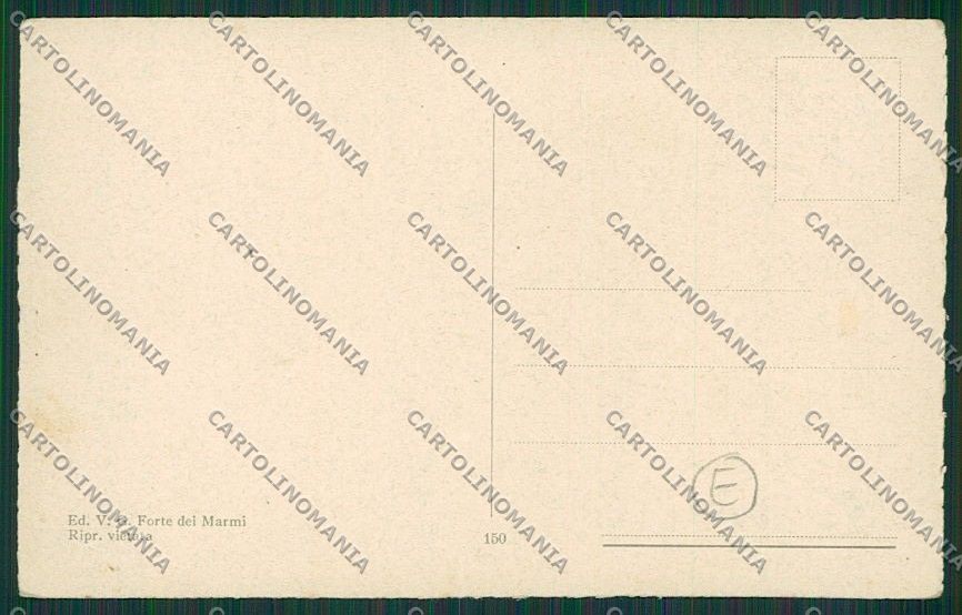 Lucca Forte dei Marmi cartolina QQ2684 – retro