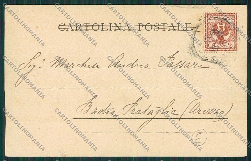Lucca Massaciuccoli cartolina QQ2701 – retro
