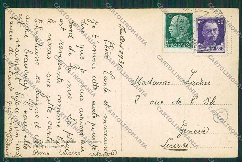 Lucca Pietrasanta Marina di cartolina QQ2713 – retro