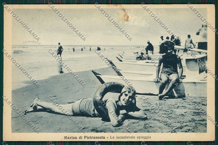 Lucca Pietrasanta Marina di ABRASA cartolina QQ2719 – fronte