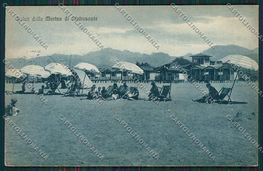 Lucca Pietrasanta Marina di PIEGA cartolina QQ2724 – fronte