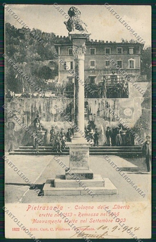 Lucca Pietrasanta cartolina QQ2726 – fronte