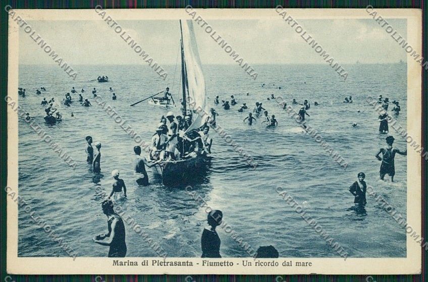 Lucca Pietrasanta Marina di cartolina QQ2728 – fronte