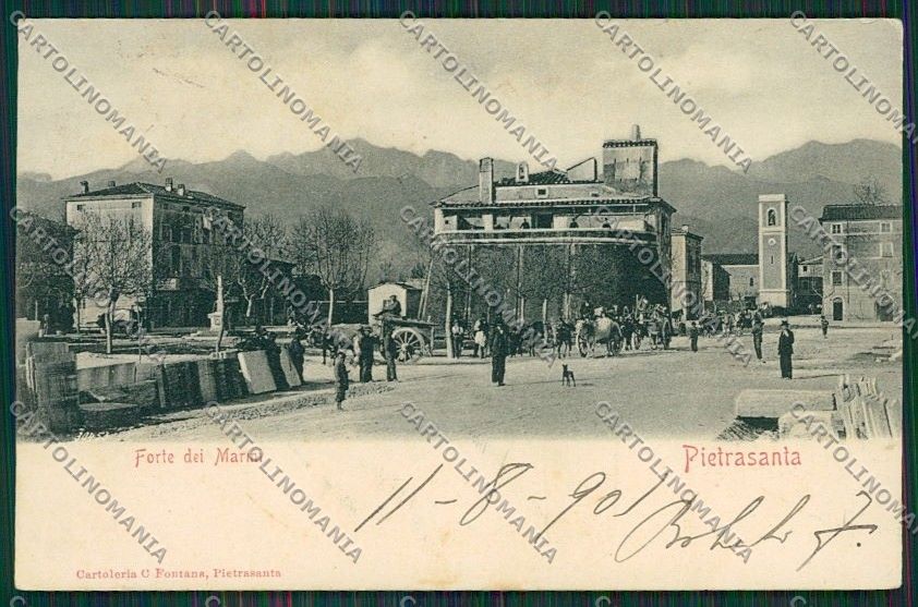 Lucca Pietrasanta cartolina QQ2733 – fronte