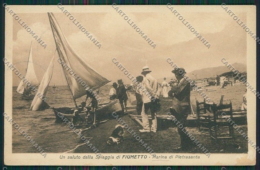 Lucca Pietrasanta Fiumetto cartolina QQ2737 – fronte