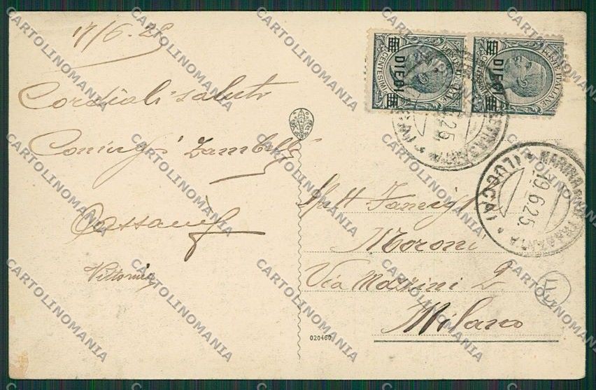 Lucca Pietrasanta Fiumetto cartolina QQ2737 – retro