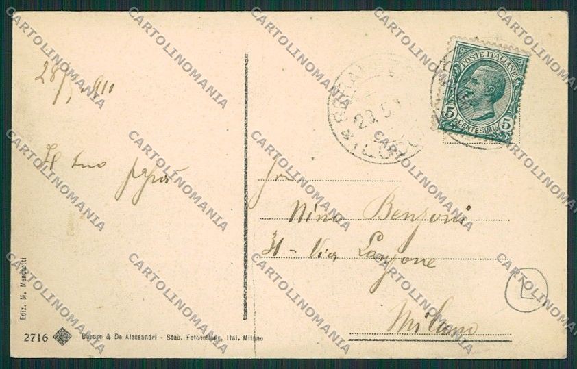 Lucca Seravezza cartolina QQ2765 – retro